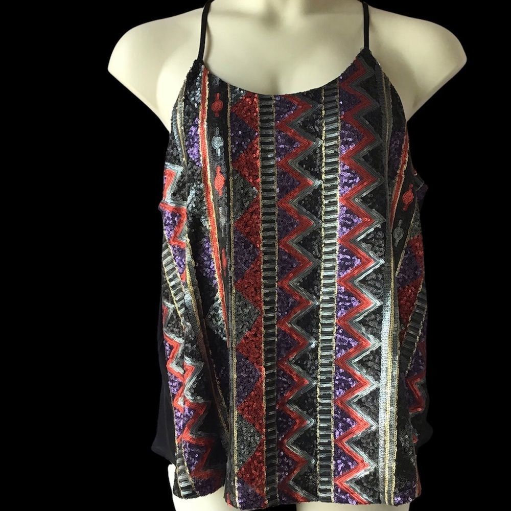 Forever 21 Multicolor Aztec Print Racerback Tank - Picture 2 of 13
